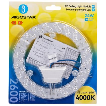 Aigostar - Modul LED magnetic 24W/230V 4000K