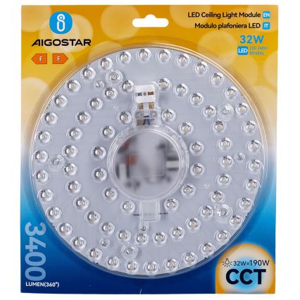 Aigostar - Modul LED magnetic 32W, 230V, 3000/4000/6500K