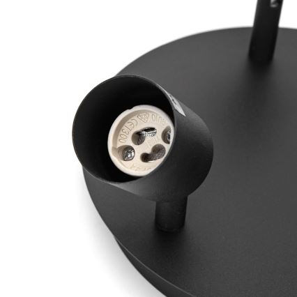 Aigostar - Plafonieră cu spoturi 3x GU10, 60W, 230V, negru