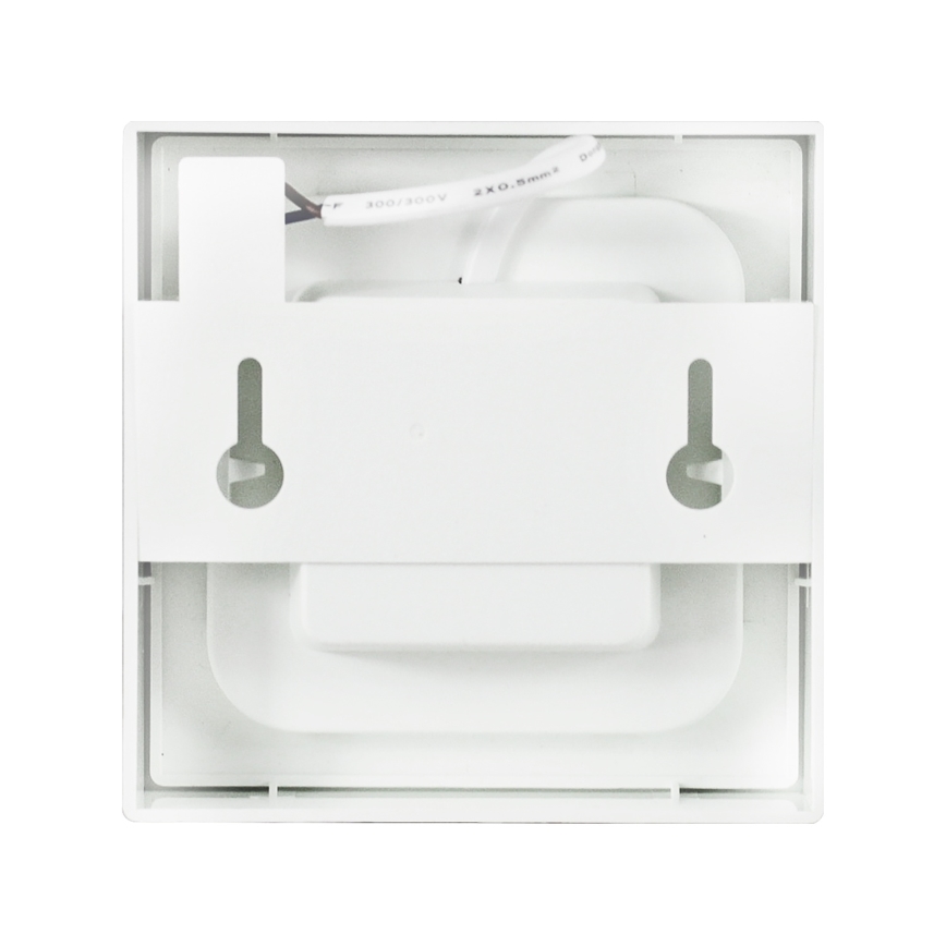 Aigostar - Plafonieră LED aplicată, 6W, 230V, 4000K, 12,2 x 12,2 cm, albă