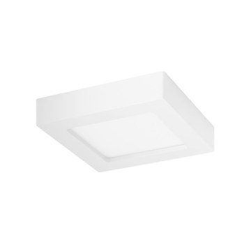 Aigostar - Plafonieră LED cu montare pe suprafață, 9W/230V, 3000K, 12,2x12,2 cm, albă