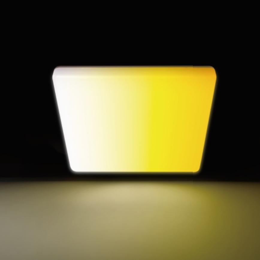 Aigostar - Plafonieră LED reglabilă pentru baie LED/18W/230V 3000K-6500K IP54 + telecomandă