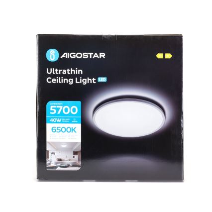 Aigostar - Plafonieră LED pentru baie LED/40W/230V 6500K d. 54 cm IP44