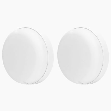 Aigostar - Plafonieră LED solară cu senzor 2xLED/35W/3,7V 6000 mAh IP65 + telecomandă