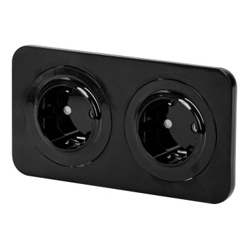 Aigostar - Priză casnică dublă SCHUKO 250/16A