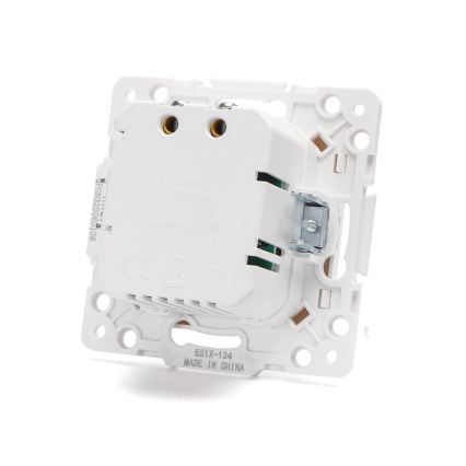 Aigostar - Priză de alimentare USB fără ramă, 2x USB-A, albă