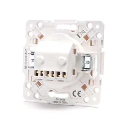 Aigostar - Priză de uz casnic fără ramă SCHUKO 250V albă