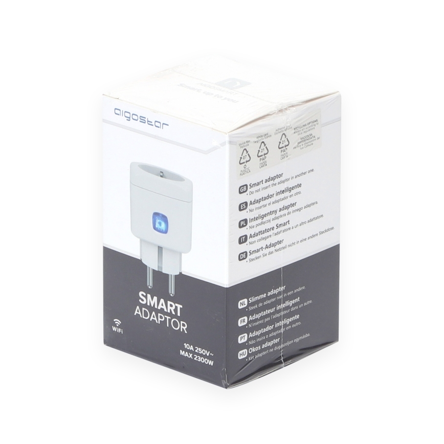 Aigostar - Priză inteligentă F 2300 W Wi‑Fi Tuya