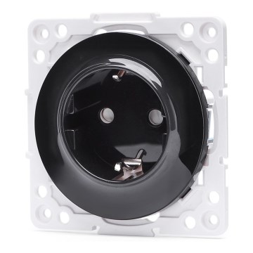 Aigostar - Priză SCHUKO 250V/16A fără ramă, neagră
