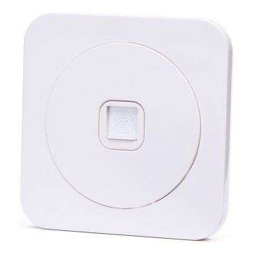 Aigostar - Priză telefonică cu ramă albă