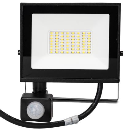 Aigostar - Proiector LED cu senzor, 30 W, 230 V, 6500 K, IP65
