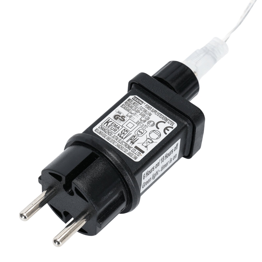 Aigostar - proiector LED de exterior pentru Crăciun cu fulgi LED/5W/230V IP44 alb rece