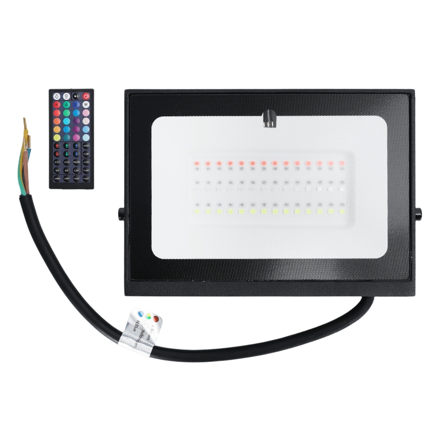 Aigostar - Proiector LED RGB 30 W, 230 V, IP65, cu telecomandă