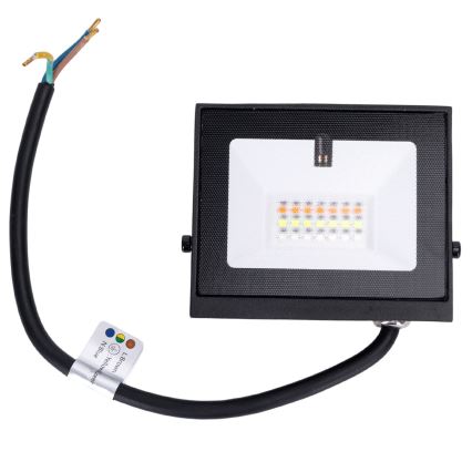 Aigostar - Proiector LED RGB reglabil LED/20W/230V IP65 + telecomandă