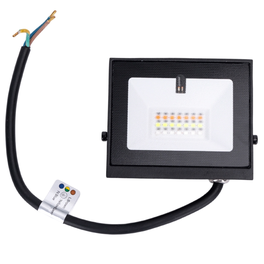 Aigostar - Proiector LED RGB reglabil LED/20W/230V IP65 + telecomandă