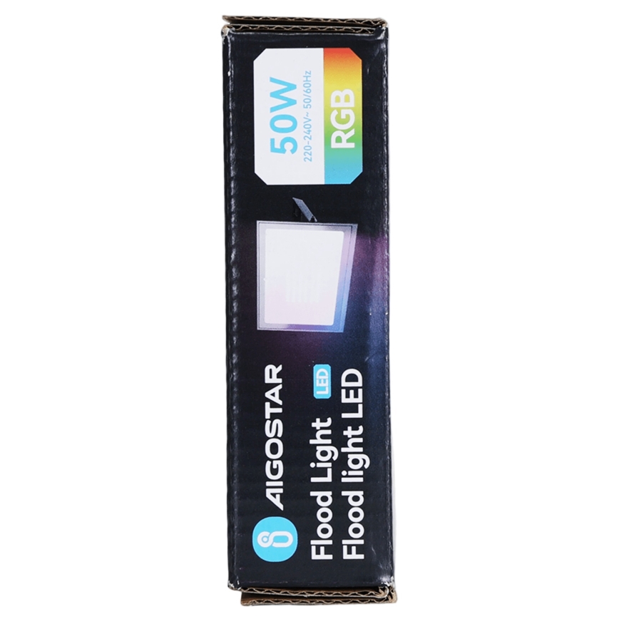 Aigostar - Proiector LED RGB dimmabil, 50 W, 230 V, IP65, cu telecomandă