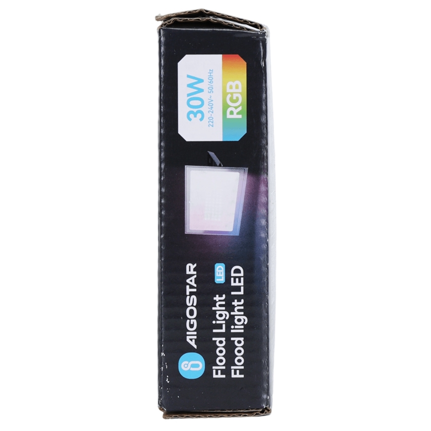 Aigostar - Proiector LED RGB reglabil, 30W, 230V, IP65 + telecomandă