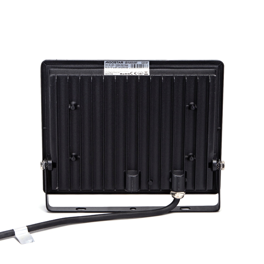 Aigostar - Proiector LED RGBW reglabil 50W 230V IP65 cu telecomandă