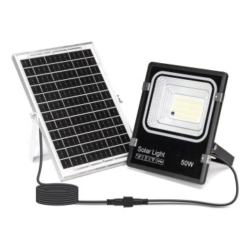 Aigostar - Proiector solar LED/50W/3,2V 1200mAh 3000K/4000K/6500K IP66 + telecomandă
