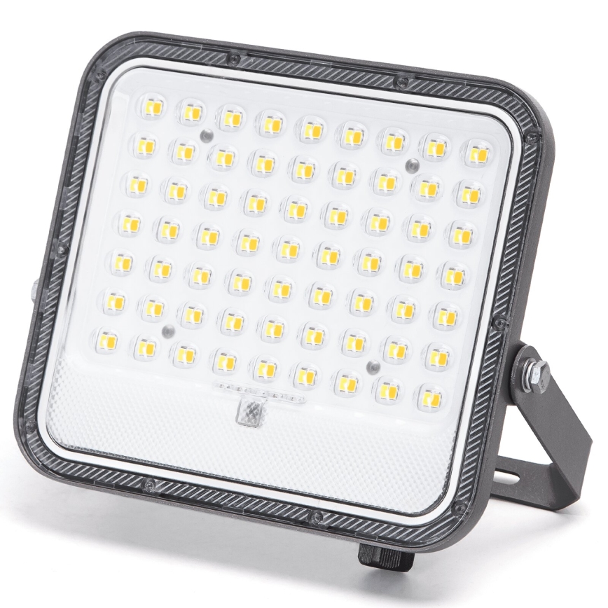 Aigostar - Proiector solar LED reglabil/100W/3,4V 3000/4000/6500K IP66 8000 mAh + telecomandă