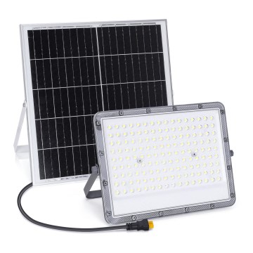 Aigostar - Proiector solar LED reglabil/200W/3,4V 20000 mAh IP65 + telecomandă
