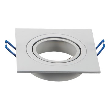 Aigostar - Ramă pentru spot încastrat GU10 9,1x9,1 cm alb
