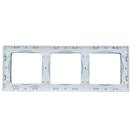 Aigostar - Ramă triplă din sticlă, argintie