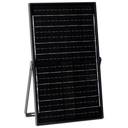 Aigostar - Proiector solar LED cu reglare a luminozității, 200 W, 3,4 V, IP65, 15000 mAh + telecomandă