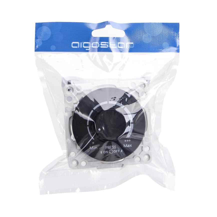 Aigostar - Regulator de intensitate fără ramă 250V/10A negru