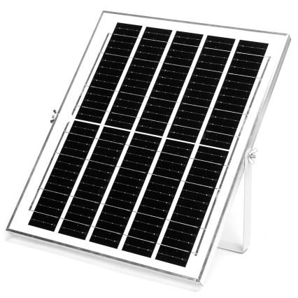 Aigostar - Plafonieră solară LED cu senzor, 2xLED/70W/3,7V, 12000 mAh, IP65, telecomandă inclusă