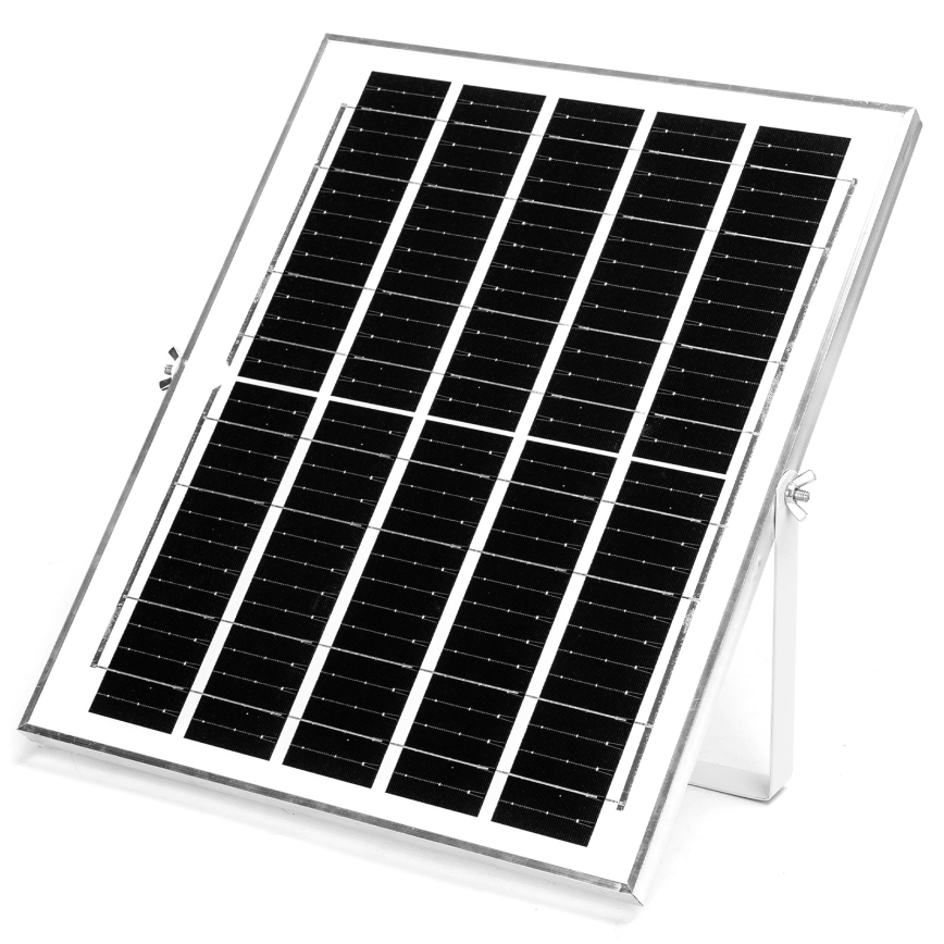 Aigostar - Plafonieră solară LED cu senzor, 2xLED/70W/3,7V, 12000 mAh, IP65, telecomandă inclusă