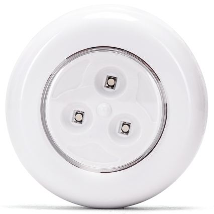 Aigostar - Set 3x lămpi de veghe portabile LED RGB LED/3xAAA + telecomandă