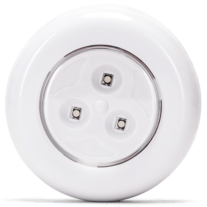 Aigostar - Set 3x lămpi de veghe portabile LED RGB LED/3xAAA + telecomandă