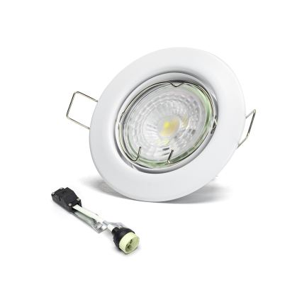 Aigostar - Set 3x spot LED încastrat 1xGU10/4,5W/230V 6500K alb