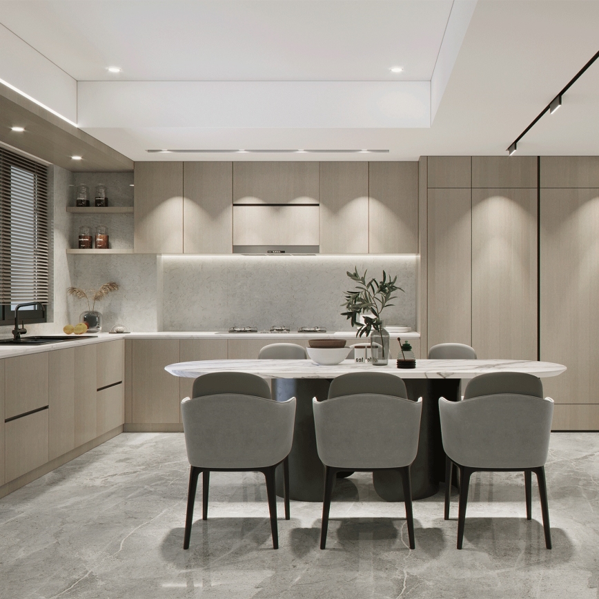 Aigostar - Set 3x spot LED încastrat LED/5W/230V 6500K pr. 8,5 cm alb