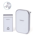 Aigostar - Sonerie fără fir pentru priză 230V/12V IP44 albă