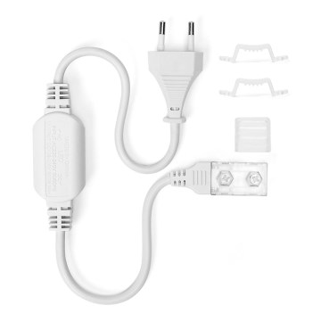 Aigostar - Sursă de alimentare pentru benzi LED 10 mm 600W/230V alb
