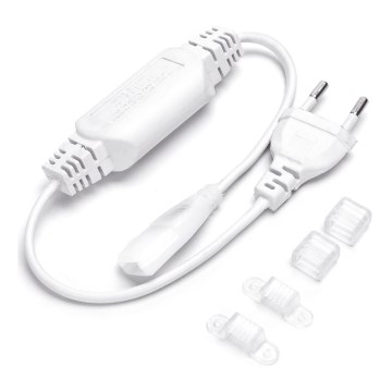 Aigostar - Sursă de alimentare pentru benzi LED 8 mm 400W/230V alb