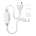 Aigostar - Sursă de alimentare pentru benzi LED 8 mm 600W/230V albă