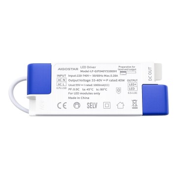 Aigostar - Transformator electric 40W/230V