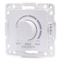 Aigostar - Variator de intensitate fără ramă 250V/10A, alb