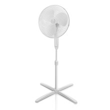 Aigostar - Ventilator cu picior 45W/230V 120 cm alb