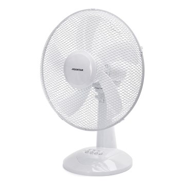 Aigostar - Ventilator de birou 45W/230V alb