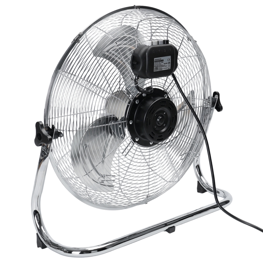 Aigostar - Ventilator de podea 100W/230V Ø 54 cm crom lucios