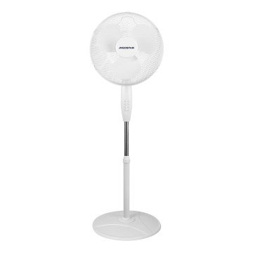 Aigostar - Ventilator de podea 40W/230V, 123 cm, alb
