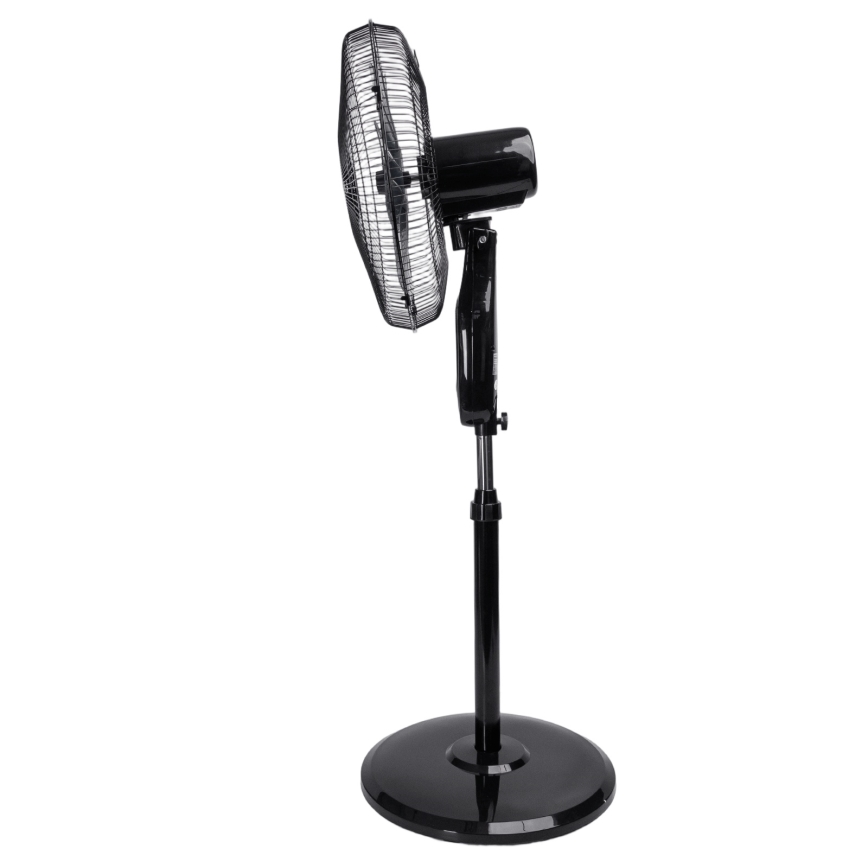 Aigostar - Ventilator de podea 55W/230V 130 cm negru + telecomandă