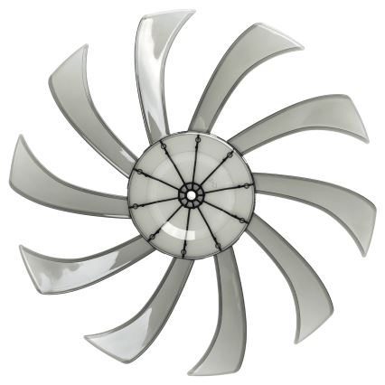 Aigostar - Ventilator de podea 55W/230V 130 cm, negru + telecomandă