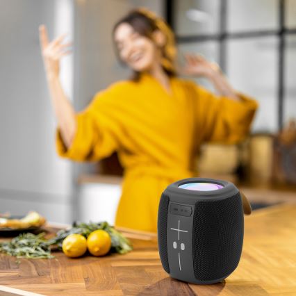 AKAI ABTS-V5 BL — boxă portabilă wireless cu microfon, 3W, baterie 1200 mAh, albastru