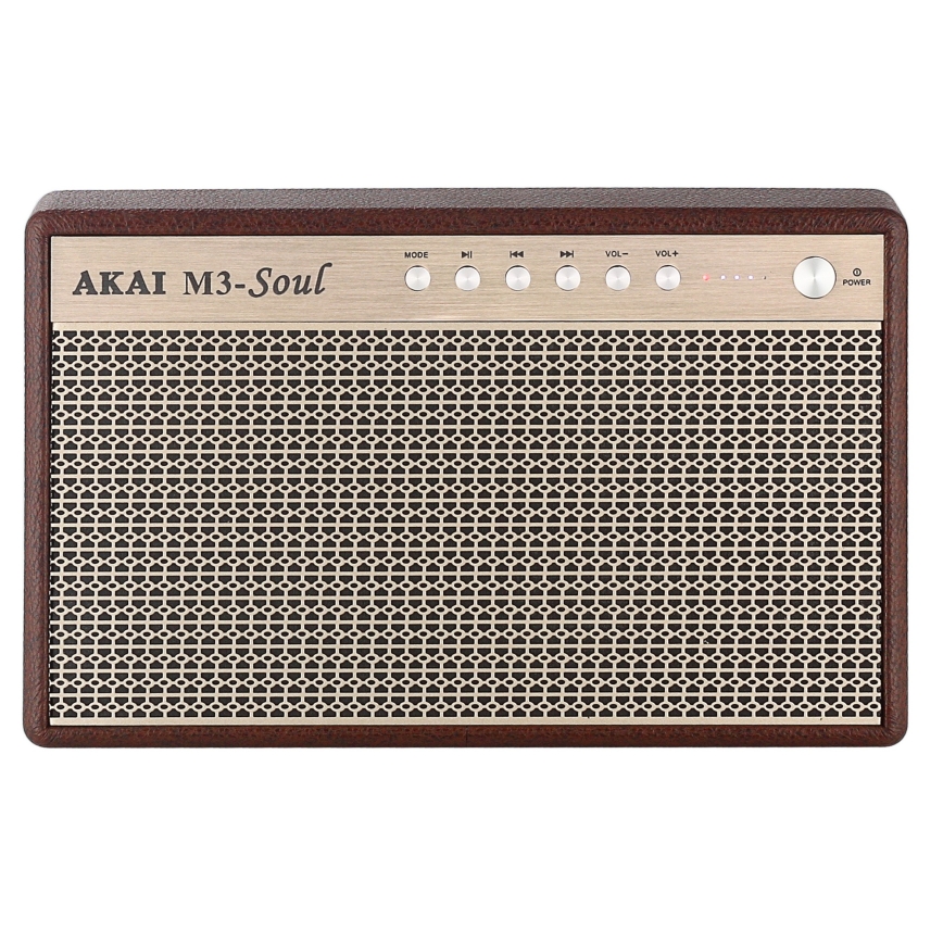 AKAI M3 SOUL COFFEE - Boxă wireless 20W/6000 mAh