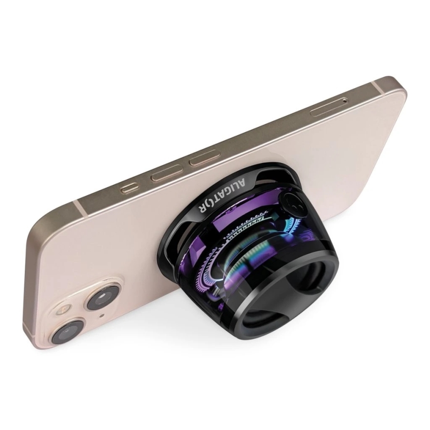 Aligator ABSMB01 - Boxă magnetică pentru MagSafe Mini Beat 400 mAh, neagră